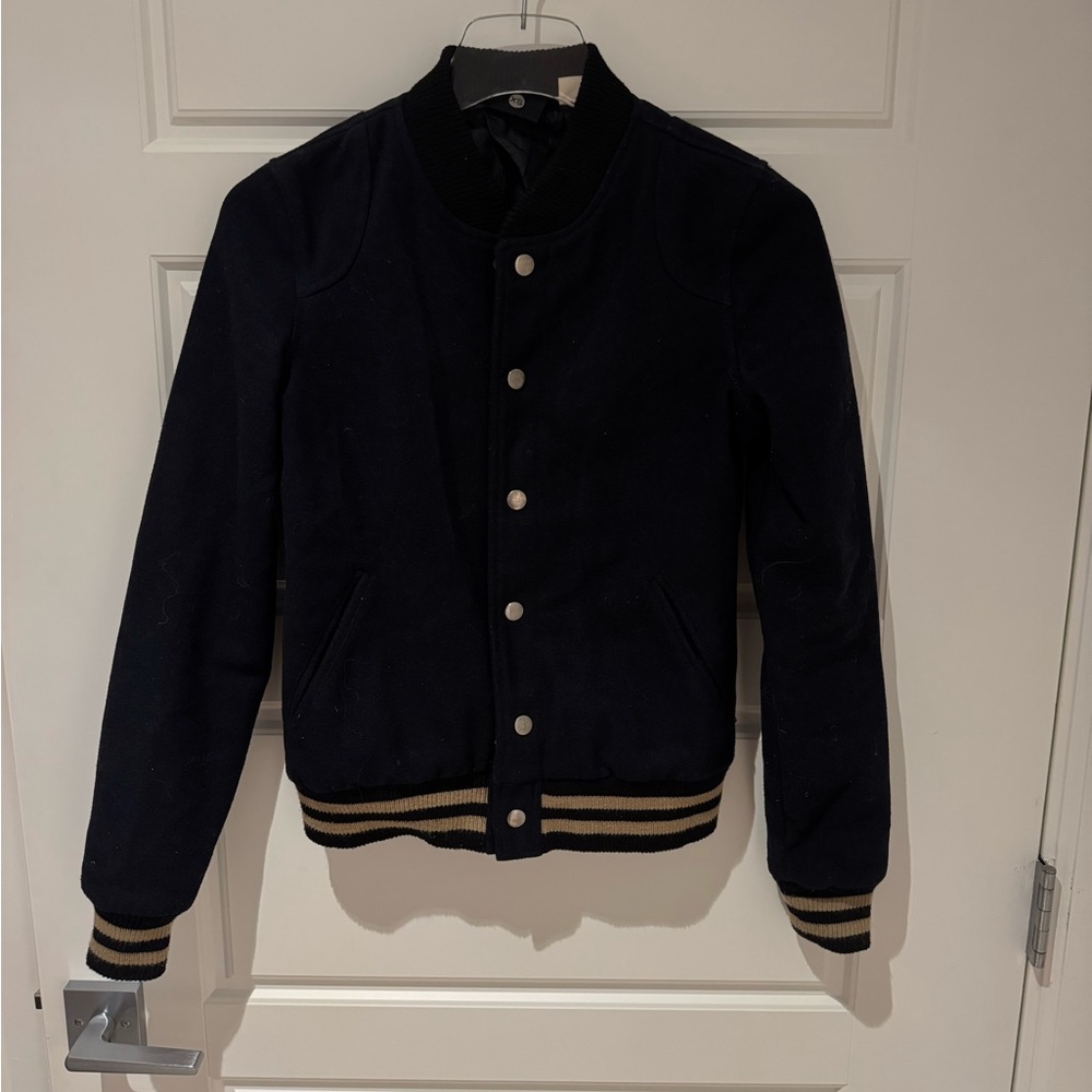 Black Varsity Jacket